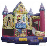 Cheap princess inflatable castles